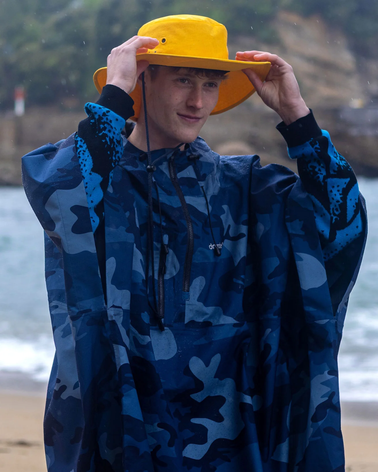 Yellow Quick Dry Brimmed Hat - Image 13