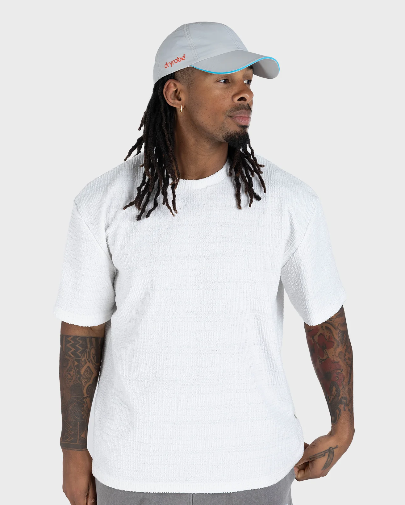 Light Grey Quick Dry Cap - Image 4