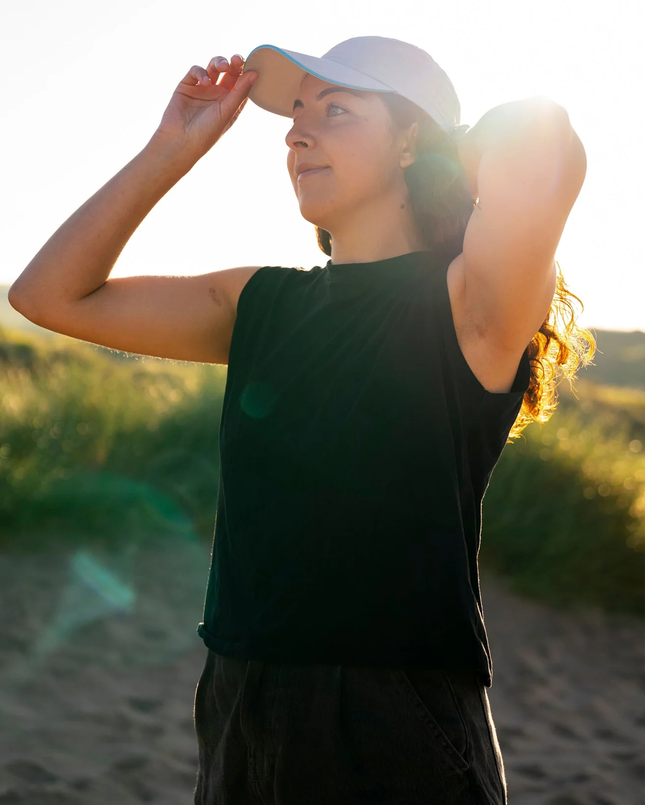 Light Grey Quick Dry Cap - Image 6
