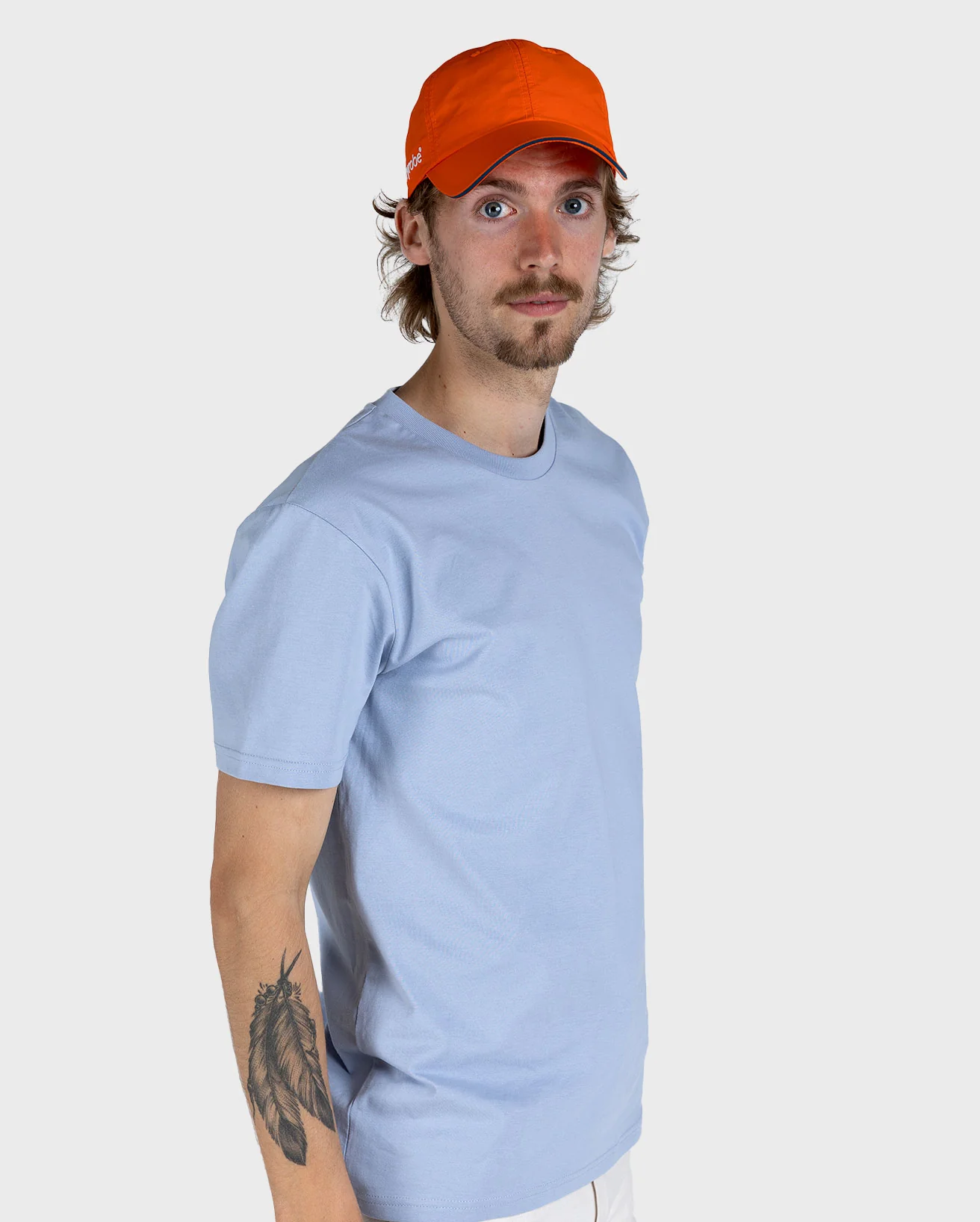 Orange Quick Dry Cap - Image 8
