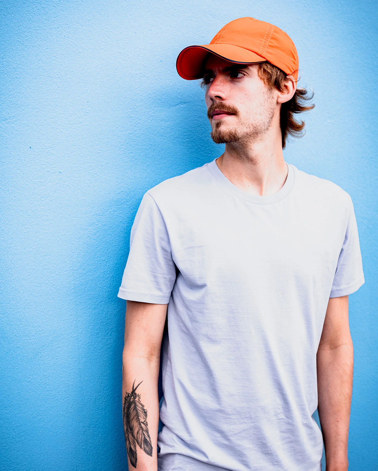 Orange Quick Dry Cap - Image 9