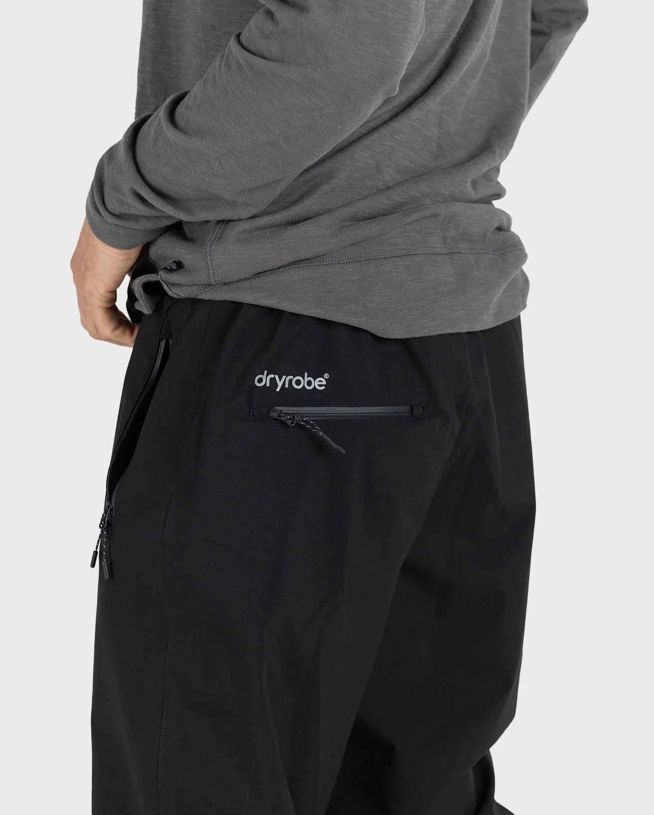 Black Thermal Unisex Trousers - Image 11