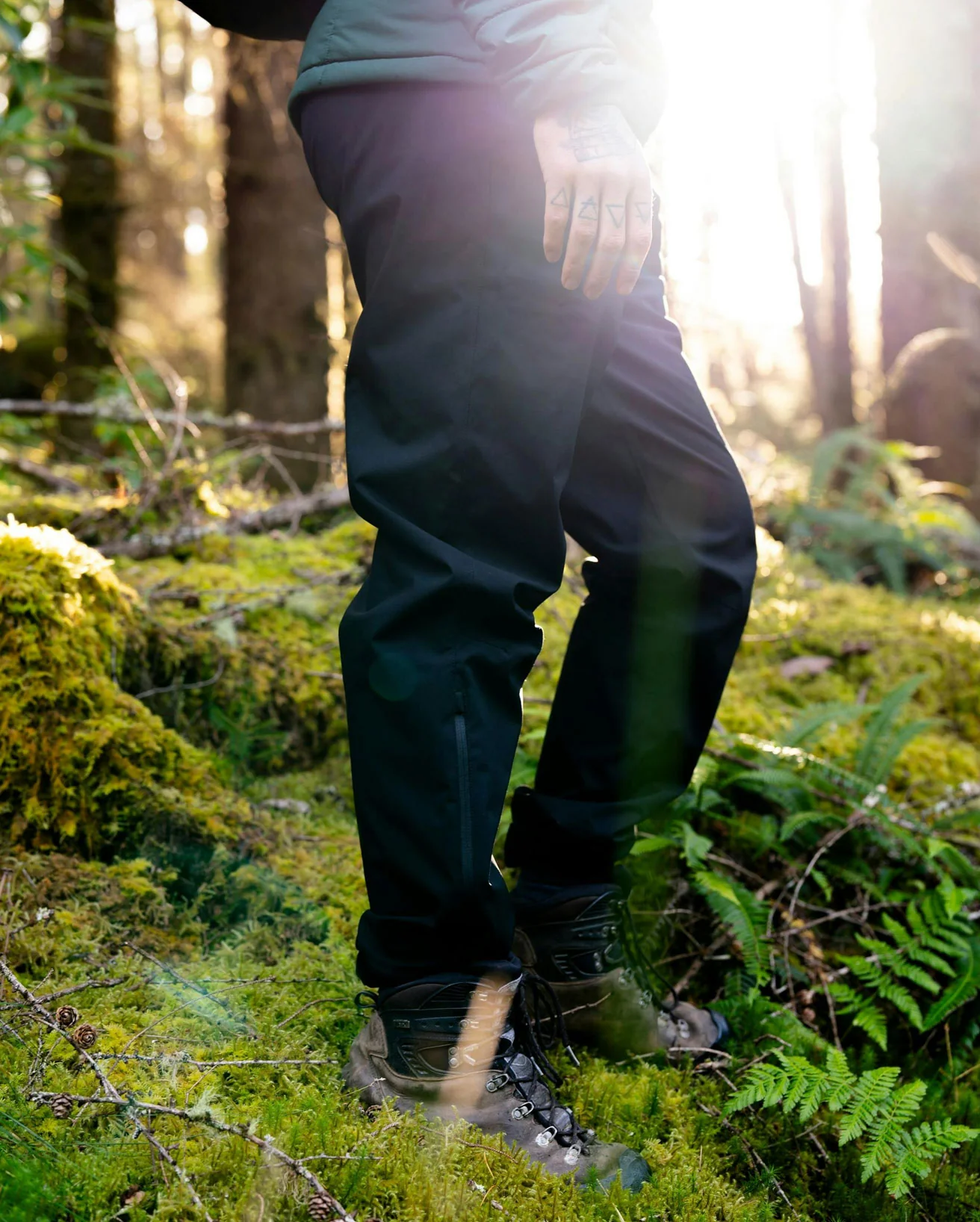 Black Thermal Unisex Trousers - Image 14