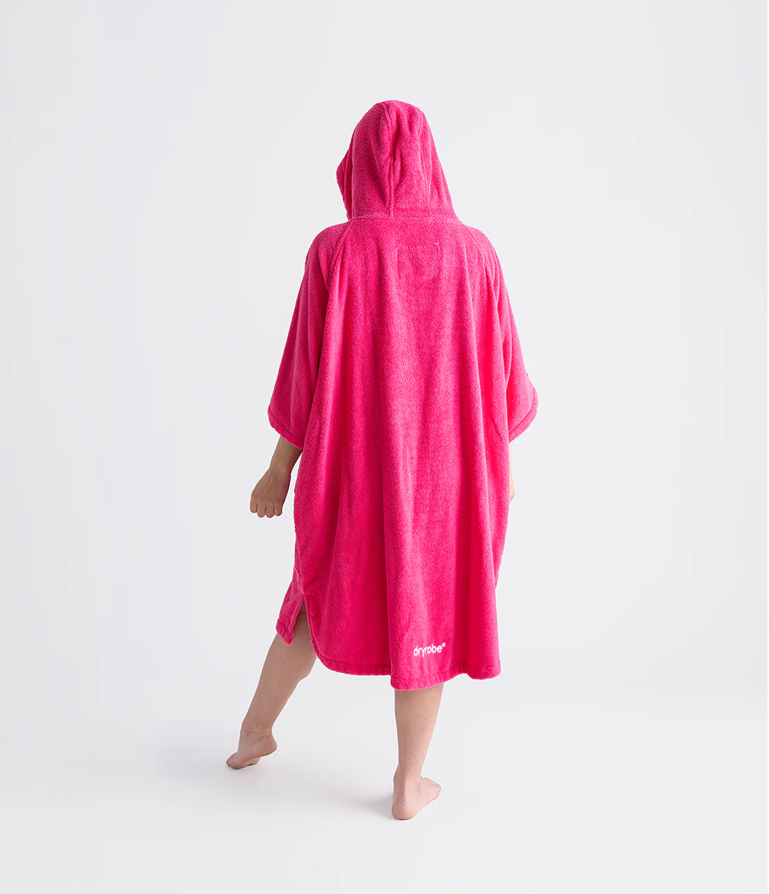 Hot Pink Organic Towel Changing Robe - Image 4