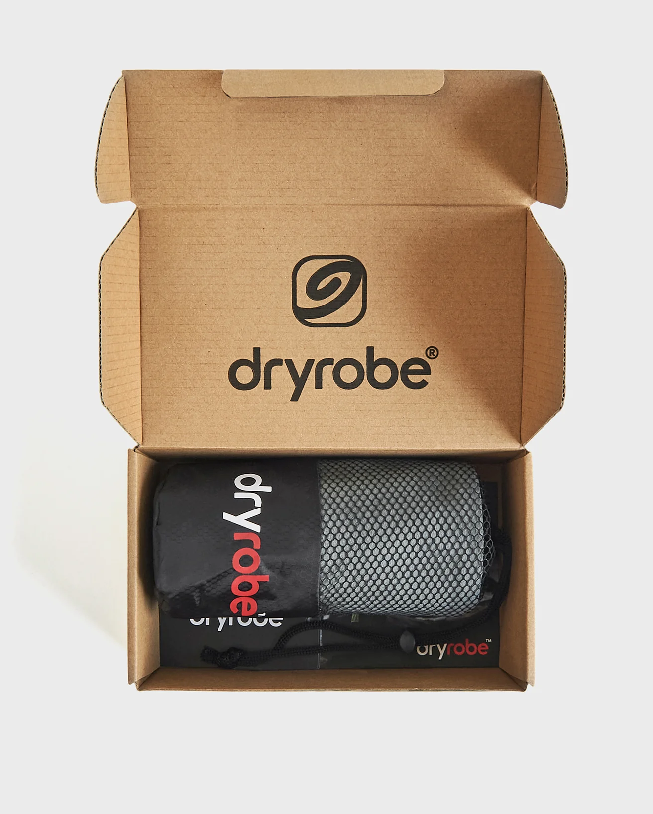 Grey Microfibre Towel - Image 3
