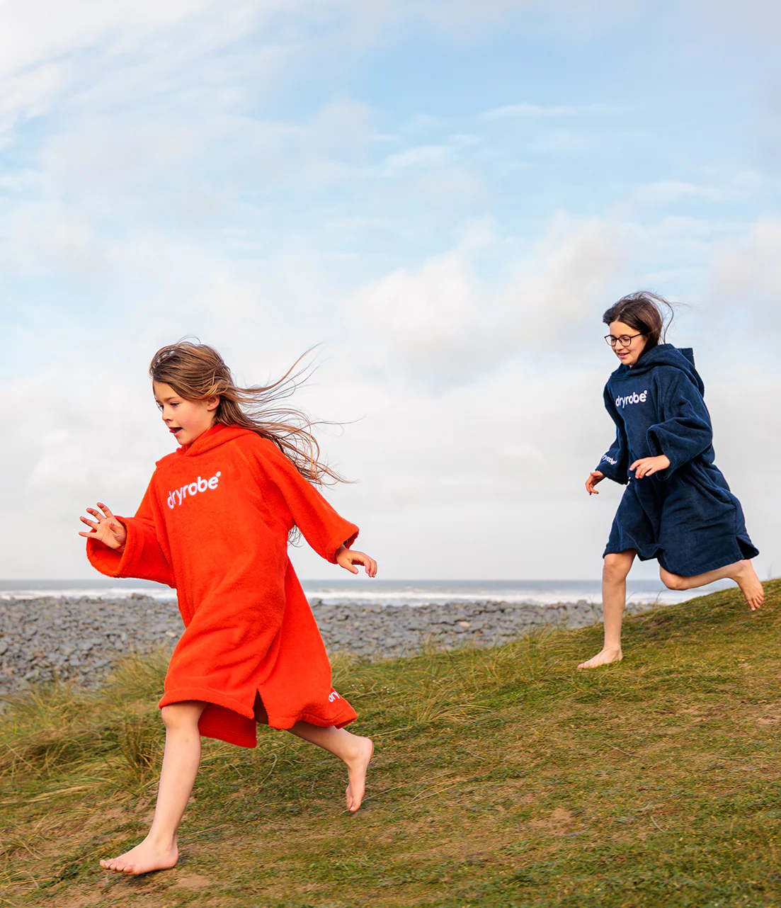 Orange Kids Organic Towel Changing Robe - Image 9