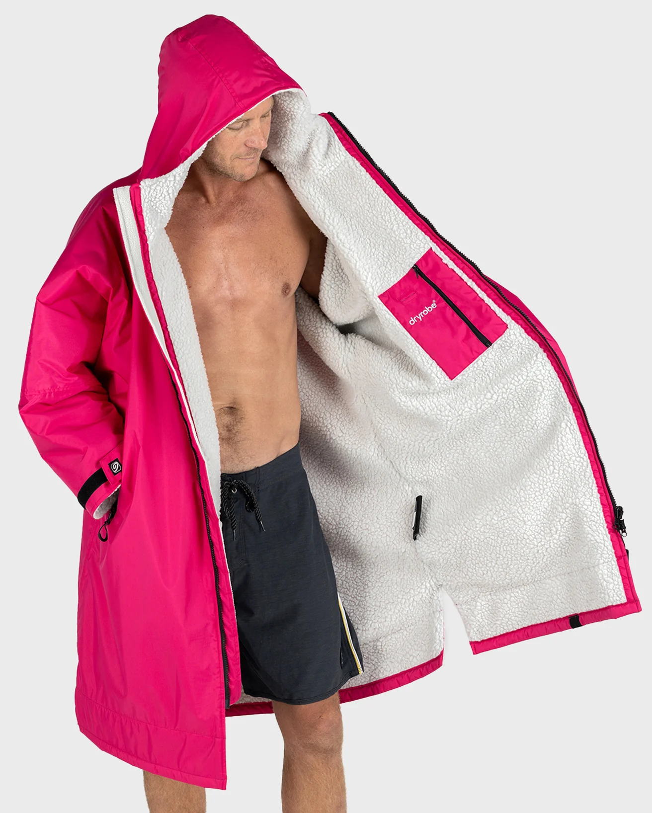 Pink Light Grey Advance Changing Robe - Image 10