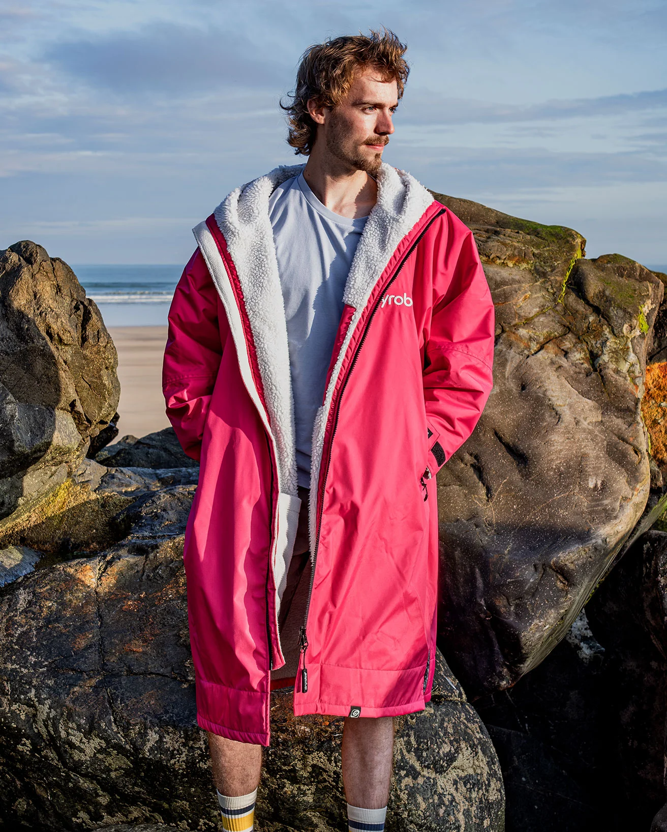 Pink Light Grey Advance Changing Robe - Image 11