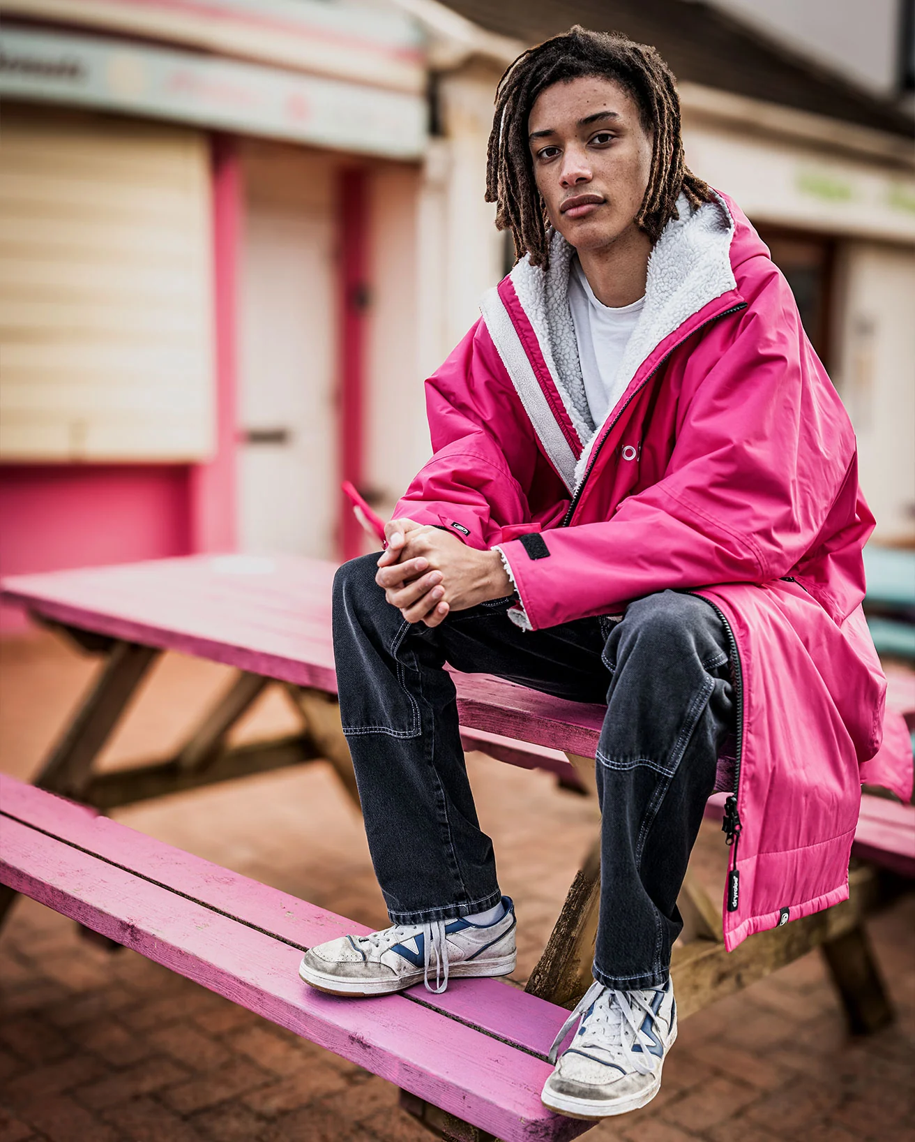Pink Light Grey Advance Changing Robe - Image 14