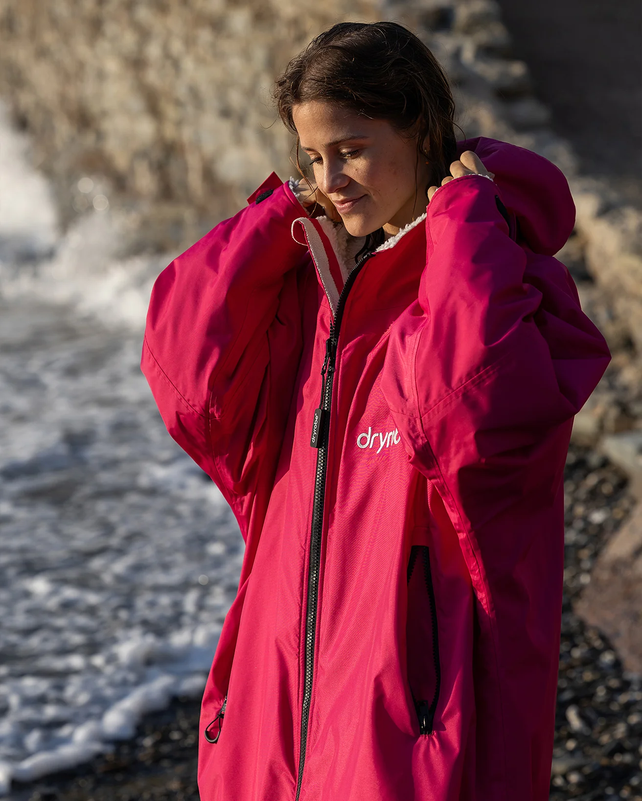 Pink Light Grey Advance Changing Robe - Image 6