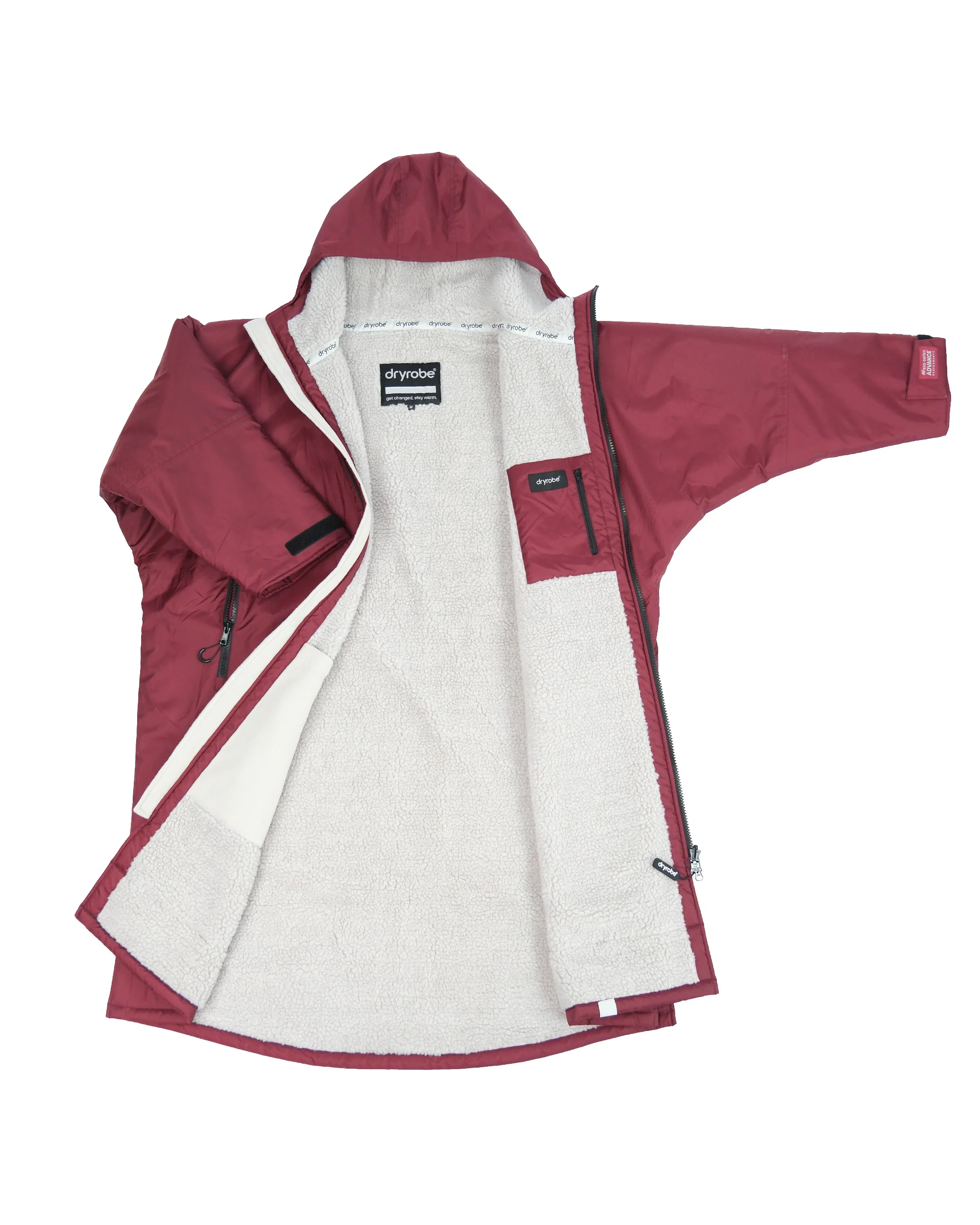 Resale - Burgundy Silver Grey Advance - Large