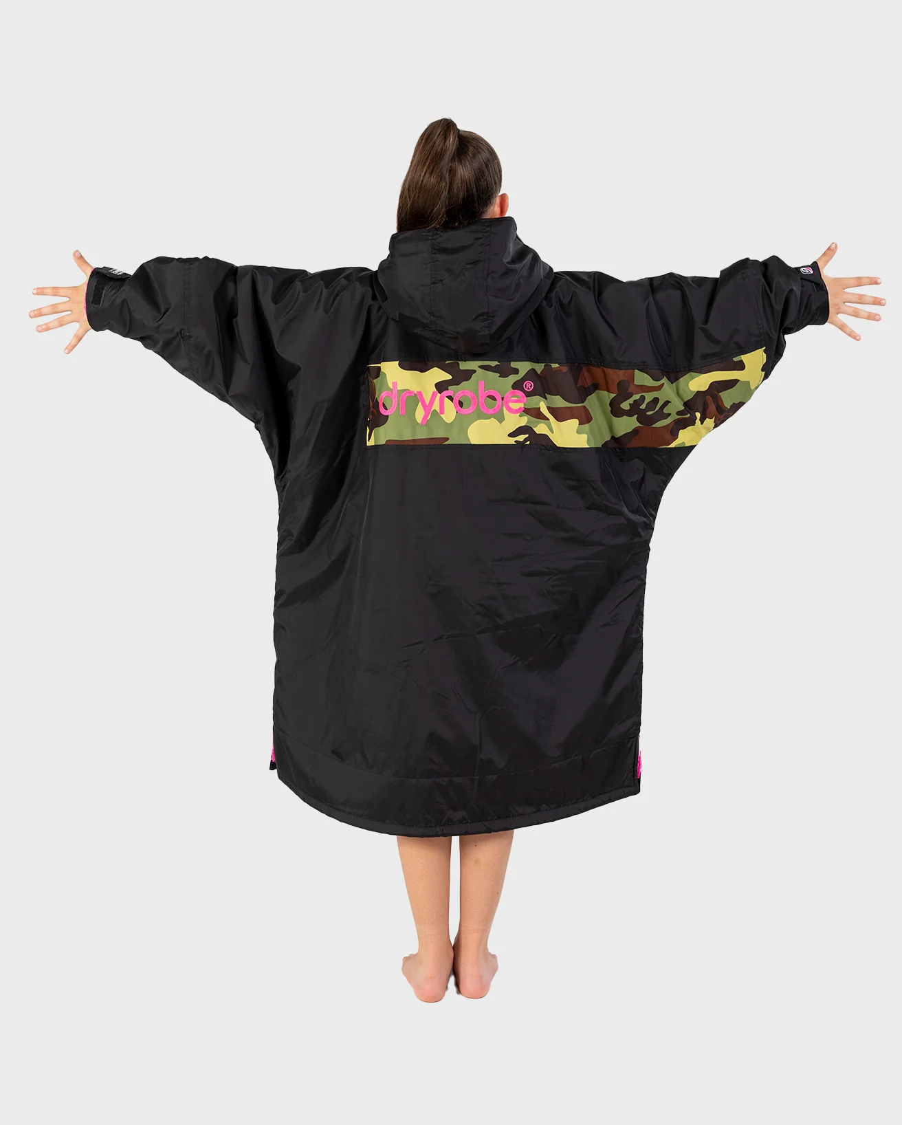 REWORK - Black Pink Camo Advance Kids Change robe - Image 3