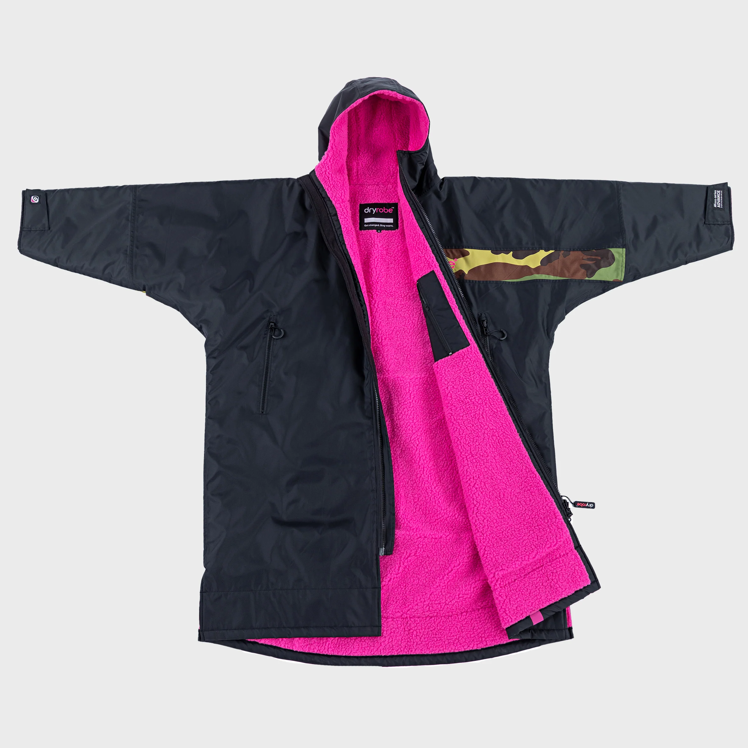 REWORK - Black Pink Camo Advance Kids Change robe - Image 9