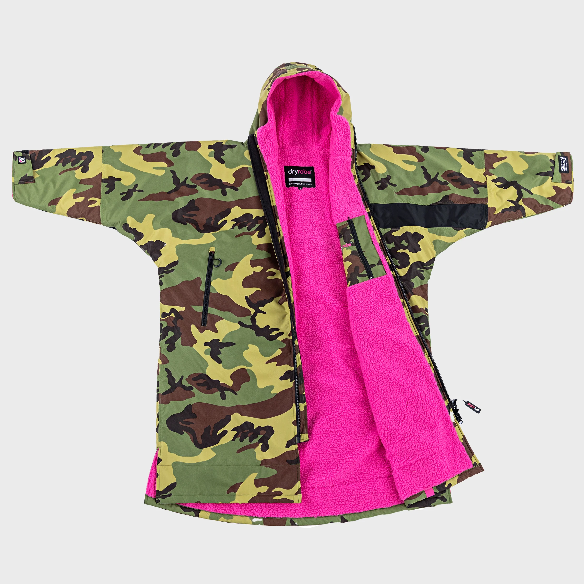 REWORK - Camo Pink Black Advance Kids Change Robe - Image 8