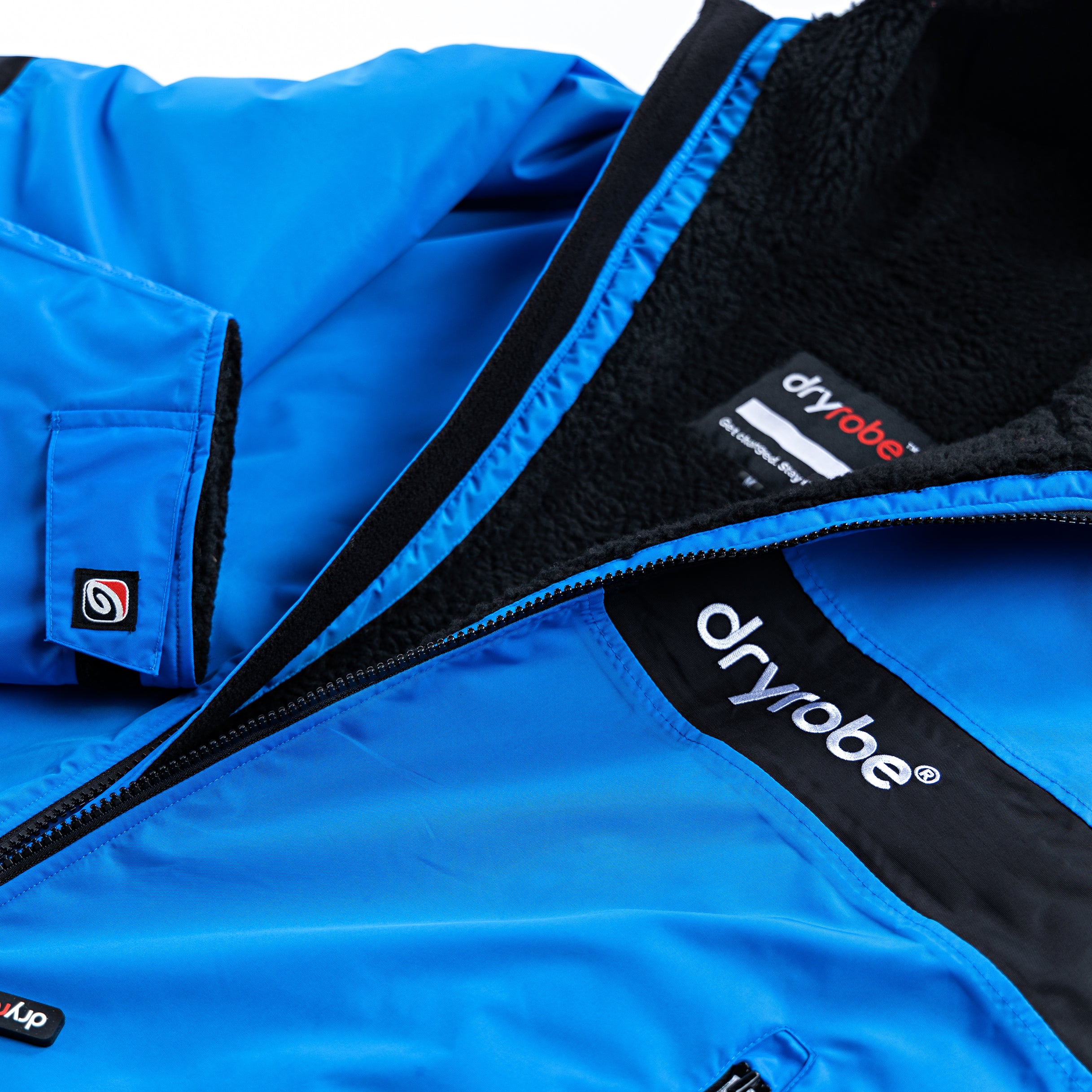 REWORK - Cobalt Blue Black Advance Kids Changing Robe - Image 2