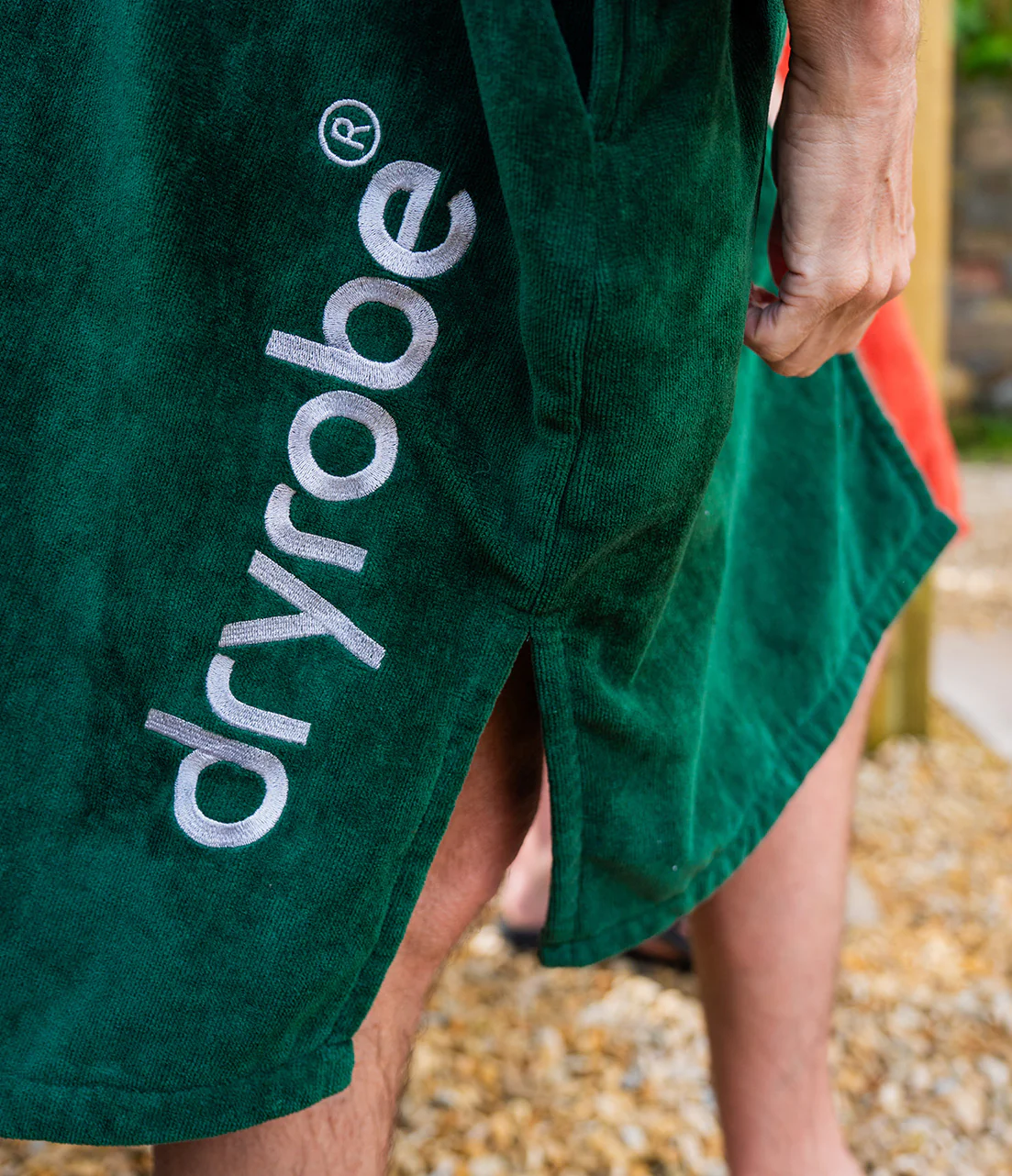 Sycamore Green Full-Zip Organic Towel Robe - Image 12